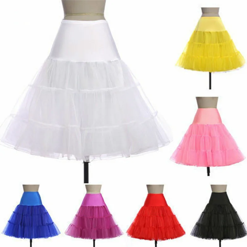 Bridal Wedding Petticoat Crinoline Short Tulle Skirt Underskirt Jupon Mariage sottogonna Wedding Accessories