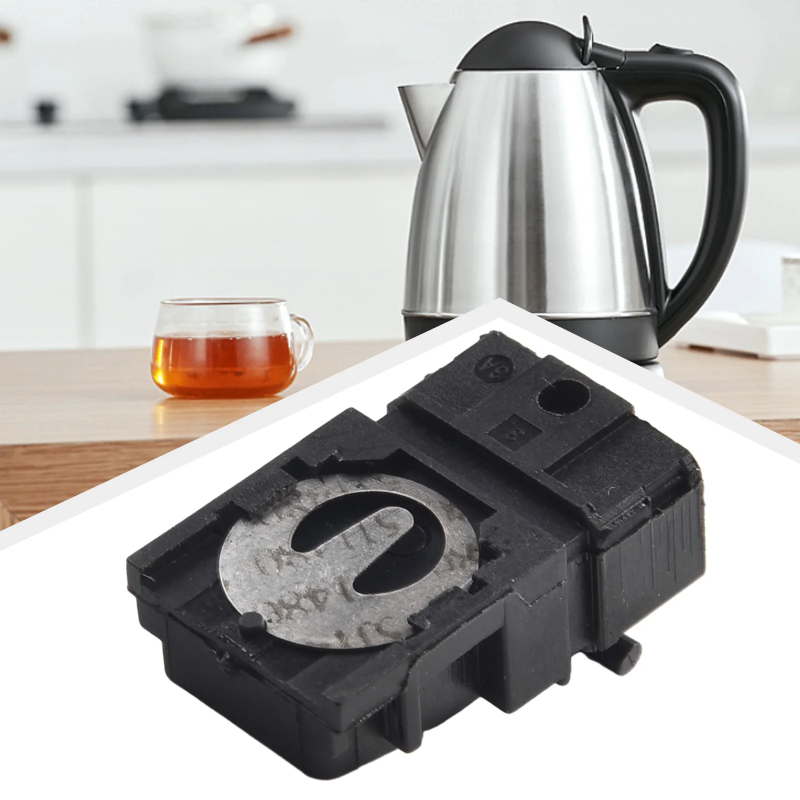 【Exclusive】 Thermostat Switch Button Switch Electric Kettle Parts Kitchen Replacement TM-XD-3 100 Degrees Celsius.