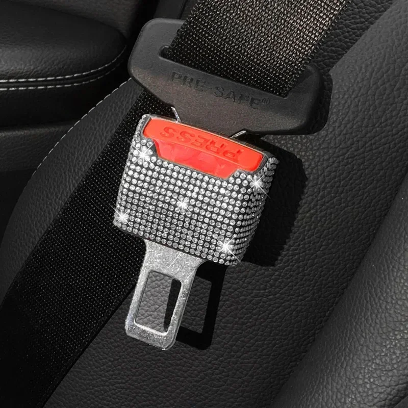 Car seat belt clip extender safety buckle