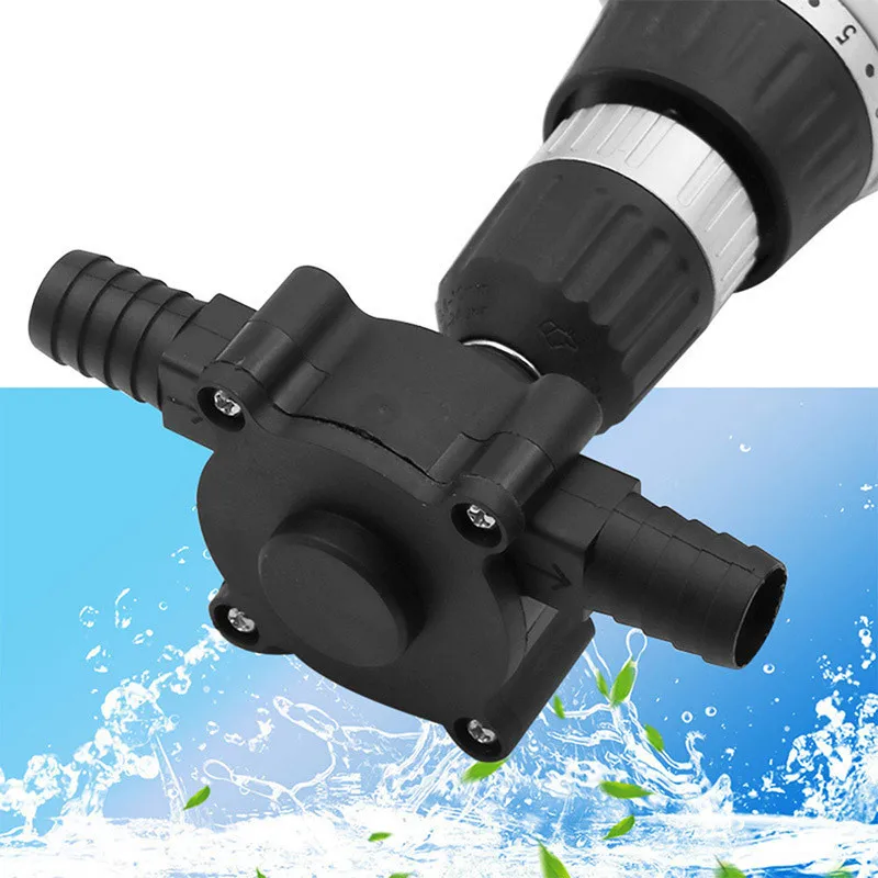 

Портативный насос для электродрели, ручной насос для перекачки дизельных и масляных жидкостей и воды, самовсасывающий уличный инструмент для дома и сада