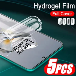 Premium Full Cover Hydrogel Film Screen Protector - 5 Pack (For 8T Plus 5G)