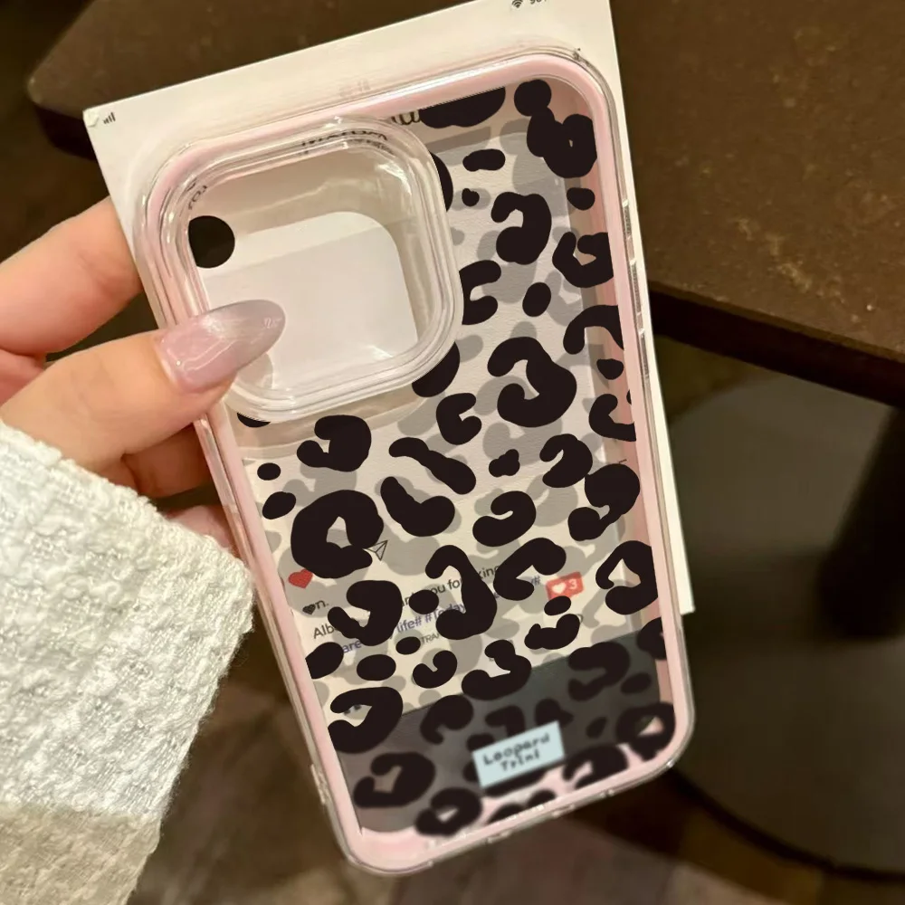 Pink Irregular Letters Shockproof Phone Case - Stylish Dual-Layer Protection