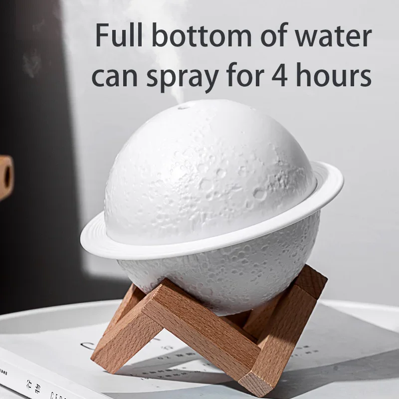 2021 Ultrasonic Mini Air Humidifier 200ML Aroma Essential Oil Diffuser for Home Car USB Fogger Mist Maker with LED Night Lamp 5