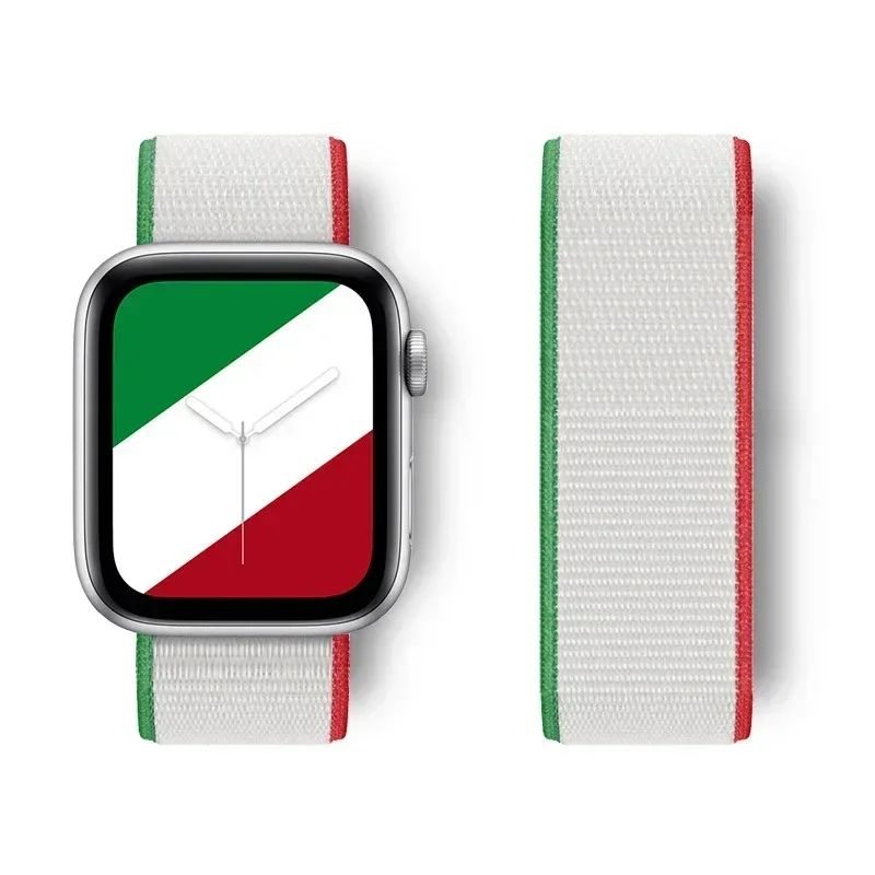 Vibrant Nylon Sport Loop Pride Bracelet