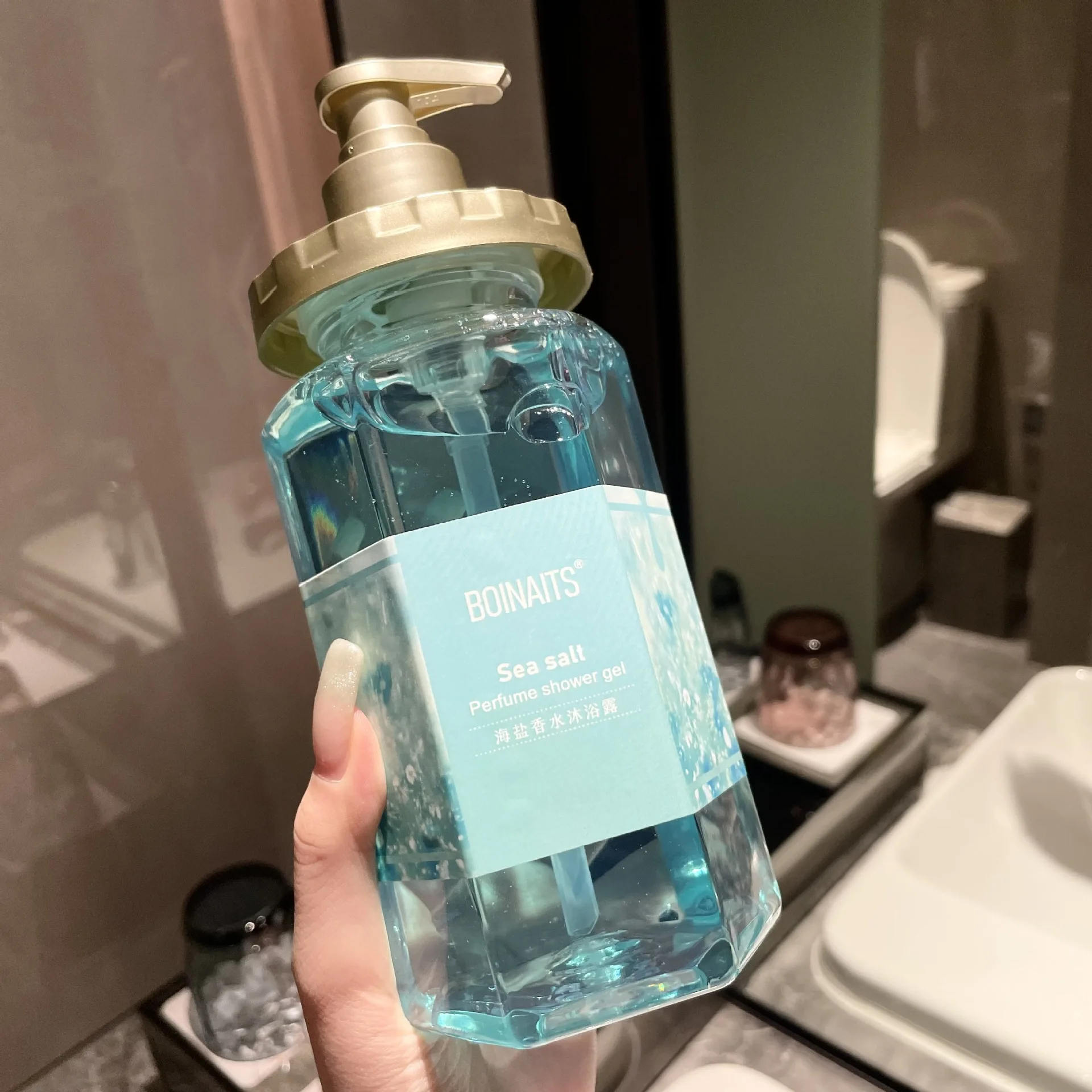 Sea Salt Dandruff And Itching Shampoo Hair Conditioner Perfume Shower Gel Oil Refreshing Skin Care - Shampoos - AliExpress