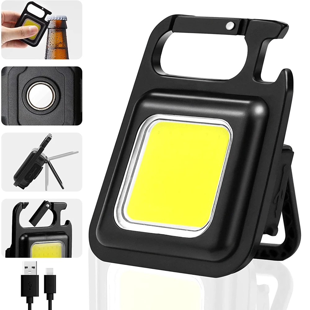 Lampe de poche solaire rechargeable (paquet de 2), lampe de poche à