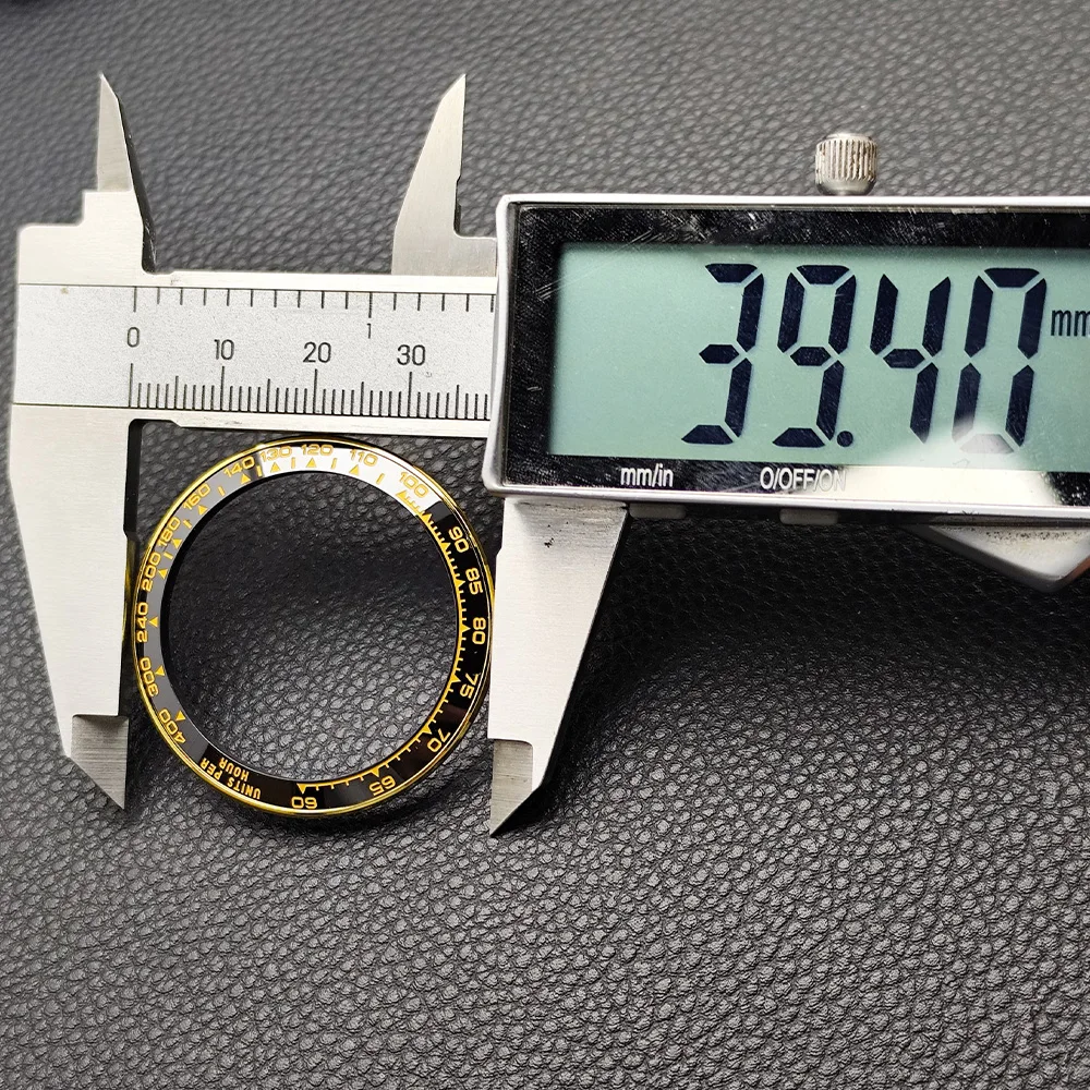 Rhinestone-Embellished Watch Bezel Insert