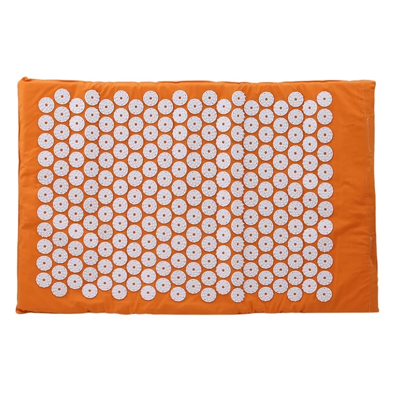 Massager Yoga Mat Cushion acupressure Massage Mat Spike Fitness yoga Pilates Relieve Stress Back Pain Applicator kuznetsov