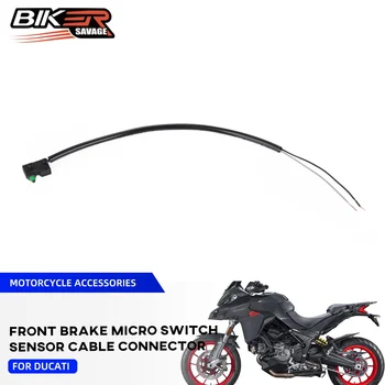 Per Ducati Multistrada V2 V4 950 1100 Freno Anteriore Micro Interruttore Sensore Connettore del Cavo 1200 1260 Streetfighter 848 1100 2009-2024