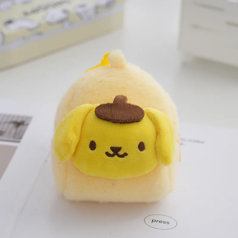 Wholesale 20pcs/lot 4inch Kuromi Melody Plush Toys Keyring  Purse Pendant Wallet Coin bag Backpack for Children Gift Girl Doll 3