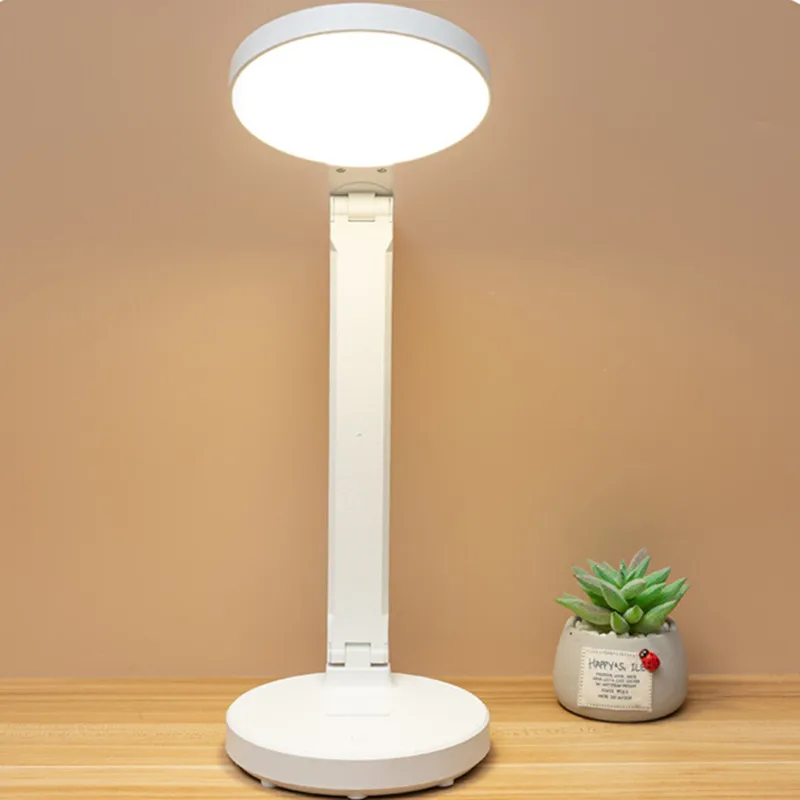 

Charging USB Children's Dormitory Desk Reading Night Light Bedroom Bedside LED College Student Learning Eye Protection Desk Lamp