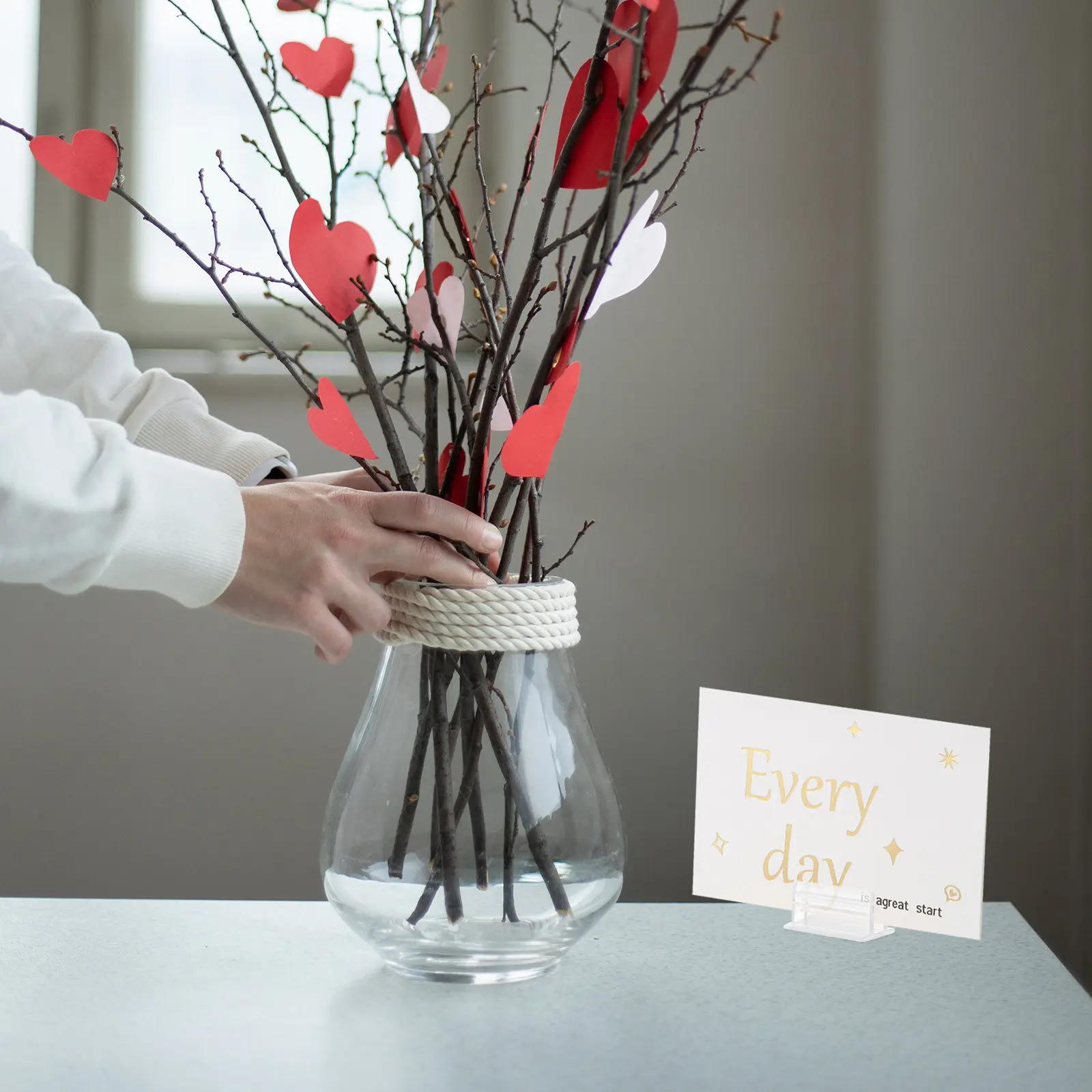 50Pcs 다목적 접착식 사인 홀더 교실 사무실 소매 카운터용 견고한 패널 홀더 티켓 사진 카드 홀더로 사용 가능