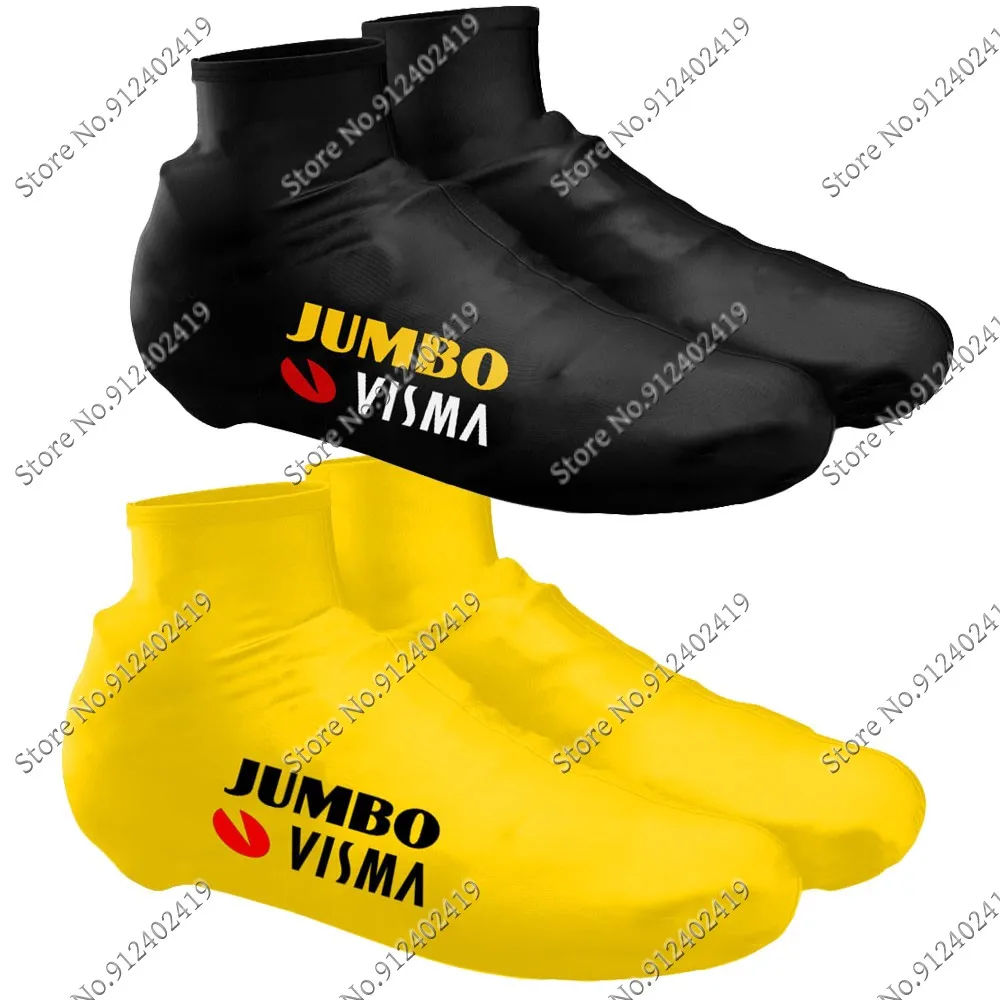 

Бахилы для велосипедной обуви Jumbo Visma Team 2022, зимняя обувь для шоссейного велосипеда, бахилы для горного велосипеда, Пыленепроницаемая Нескользящая уличная велосипедная обувь