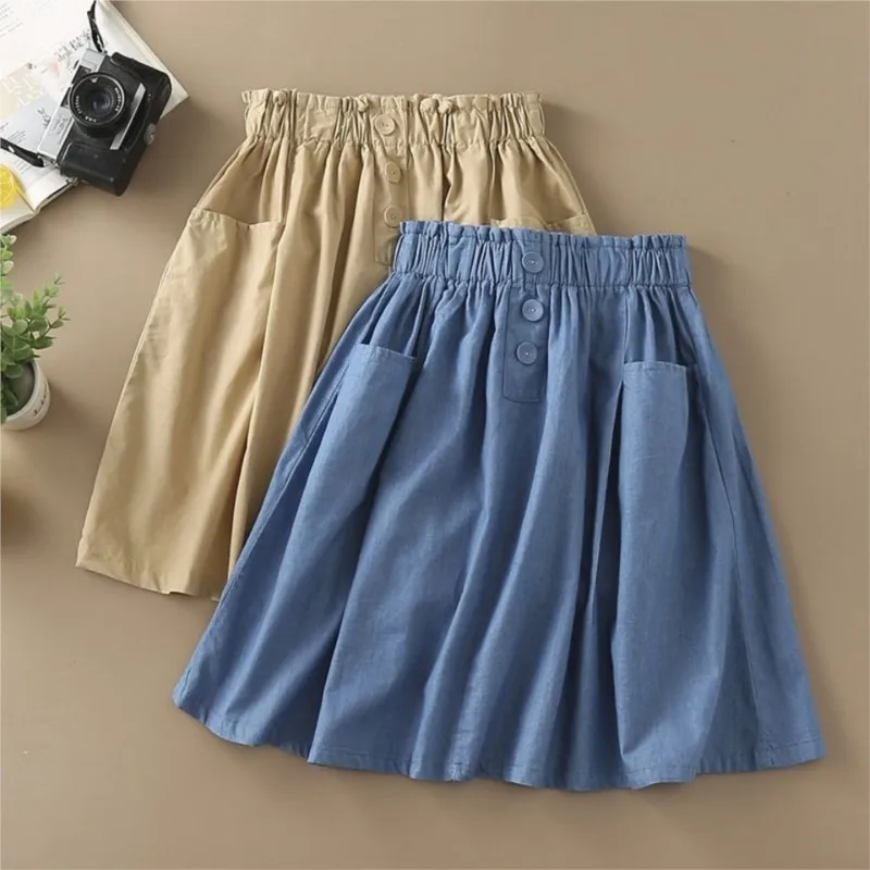 Spring Autumn Summer Girls Kids cotton skirt comfortable cute baby Clothes Children Clothing children skirts