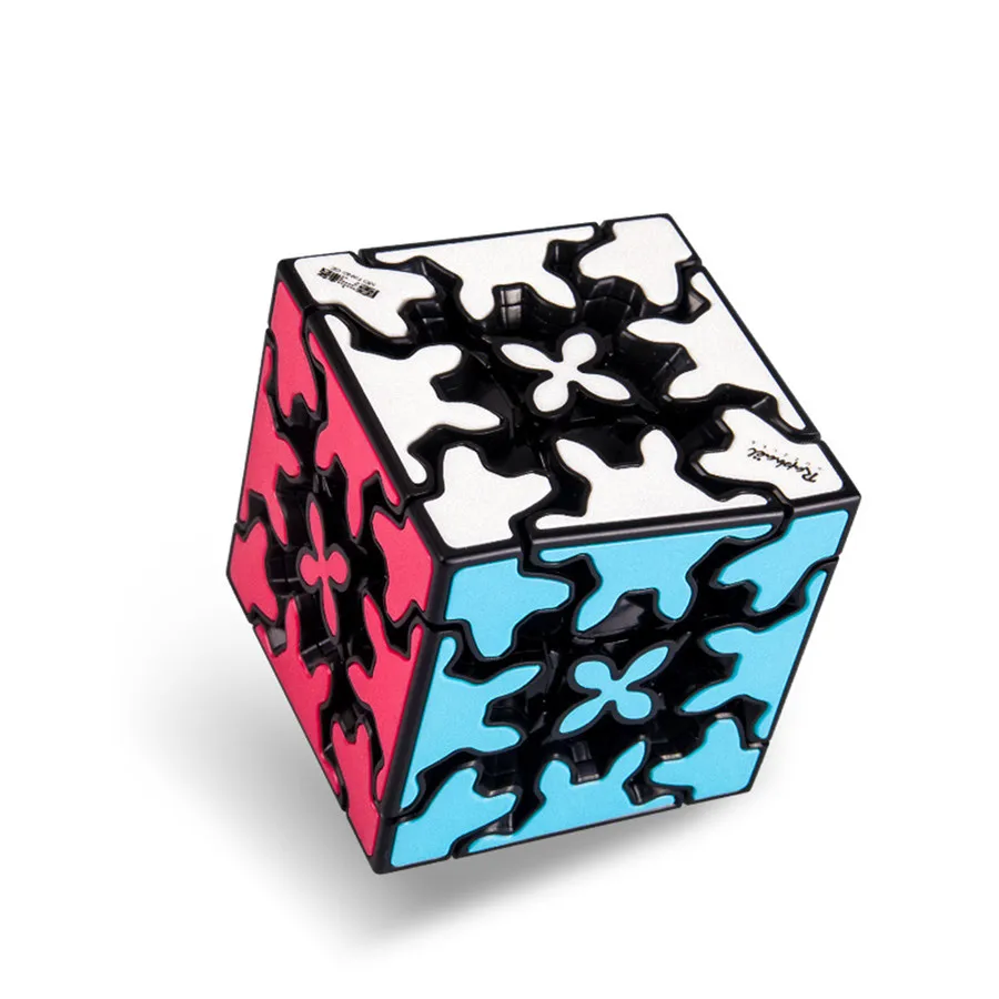 QiYi 새로운 기어 57mm 매직 큐브 3x3x3 스피드 큐브 Magico 퍼즐 장난..