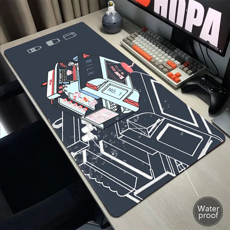 

Switch Large Mousepad Game Computer Mouse Pad Gamer Speed Mouse Mat Gaming Accessories Keyboard Pads Waterproof Rubber Desk Mat