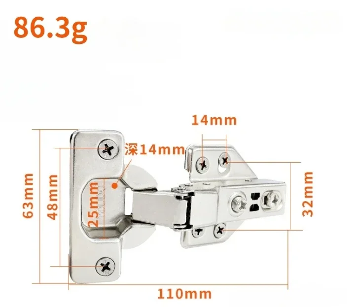 10pcs mid-bend