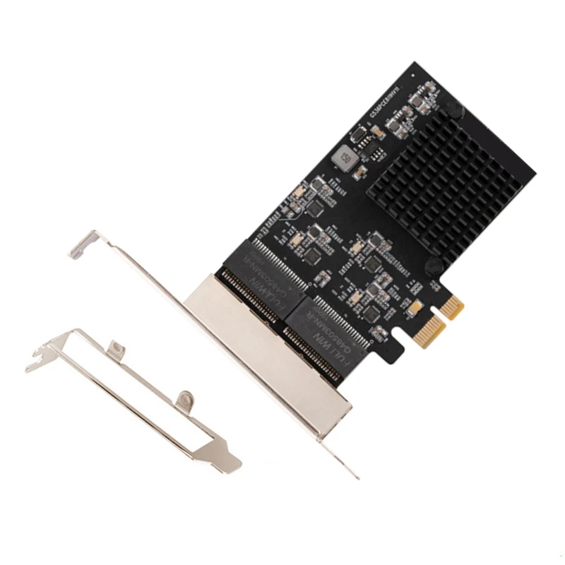 

PCIE X1 Gigabit Network Card RTL8111H 4 Port Gigabit Server Network Card RJ45 Ethernet Network Adapter