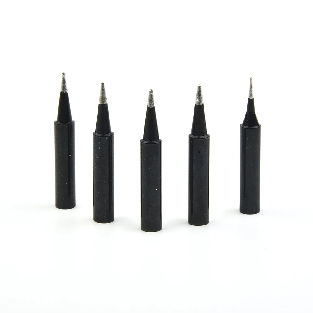 

5Pcs 900M T-I 900M T-B Solder Iron Station Tool Sharp Soldering Iron Head Set Inside Hot Bare Electric Soldering Iron Tip