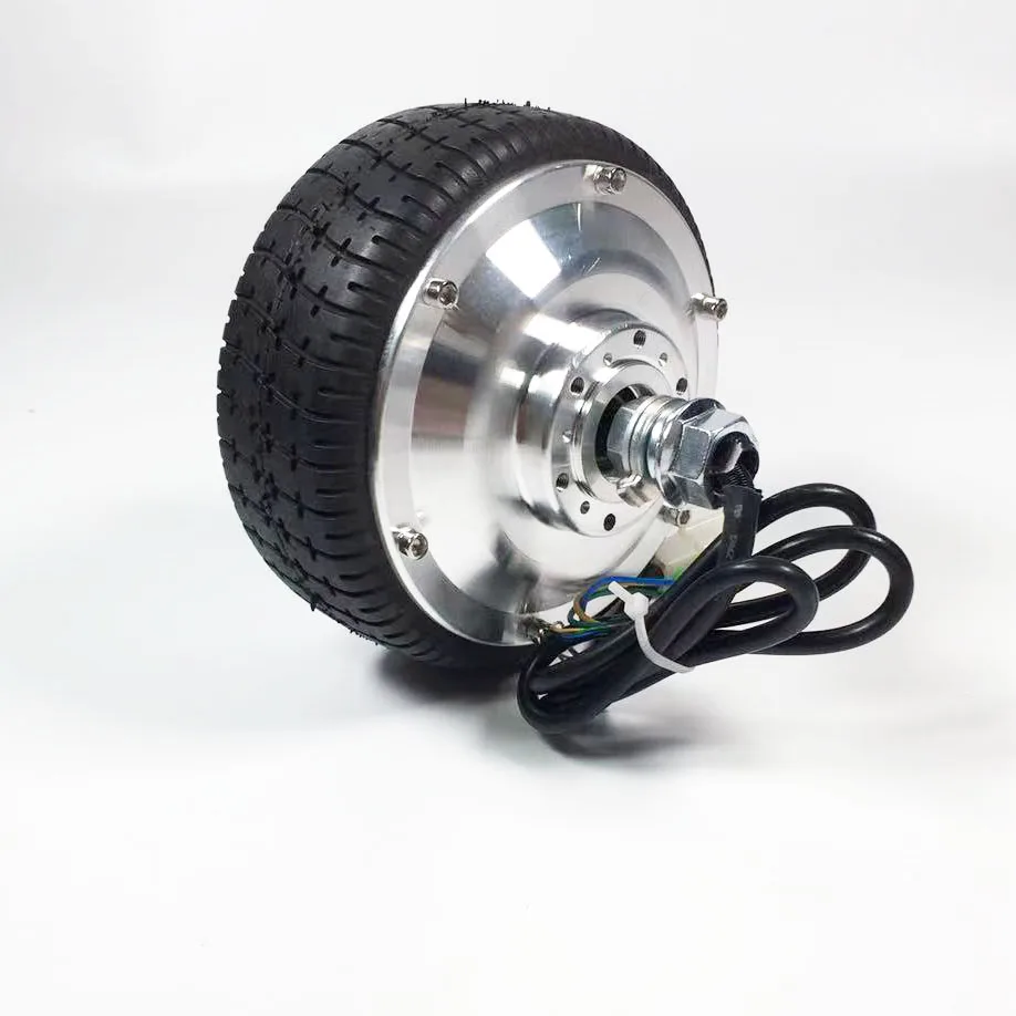 36v 68 Km/h 6 Inch Geared Dc Low Speed High Torque Hub Motor With Disc