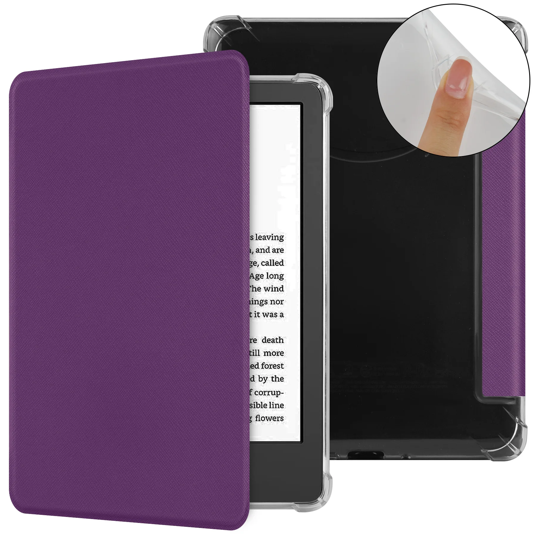 Premium Pouch Cover for Kindle Paperwhite - 2024 Edition, 7-Inch