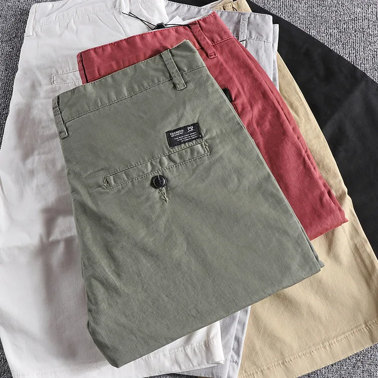 Description Picture 3 of itemCargo Shorts for Men Summer Leisure Work Short Pants Cotton White Black Beach Sportswear Hiking Trekking Bermuda Masculina