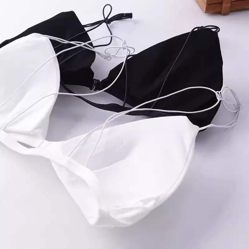 Sexy Front Buckle Seamless Bra for Women Style Bralette Deep V Triangle Cup Bralet Underwear Wireless Lingerie Push Up Bras 4