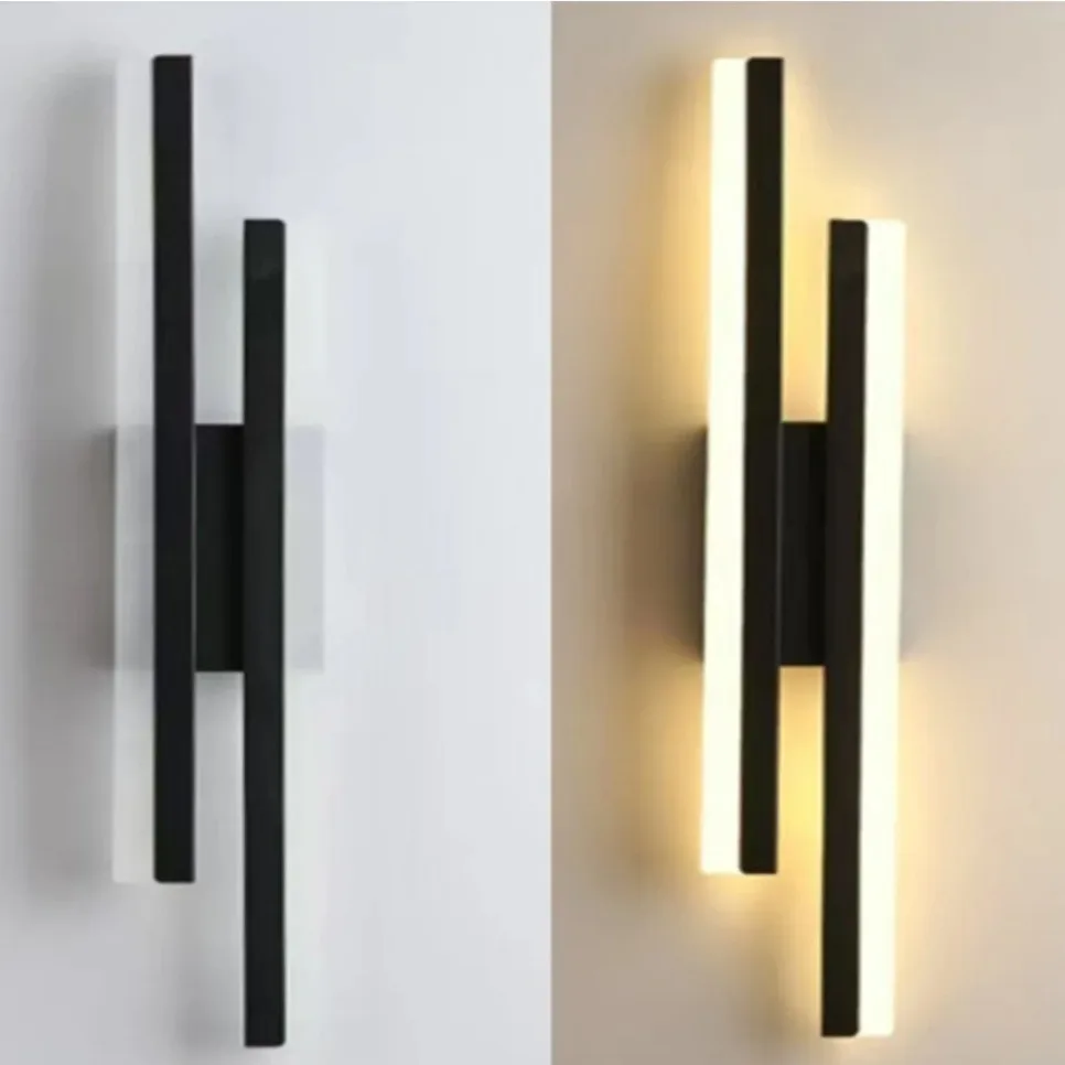 Modern LED Wall Light for Living Room Stairs Bedroom Corridor Wall Sconces Lamp Home Interior Decoration Lighting AC85-265V