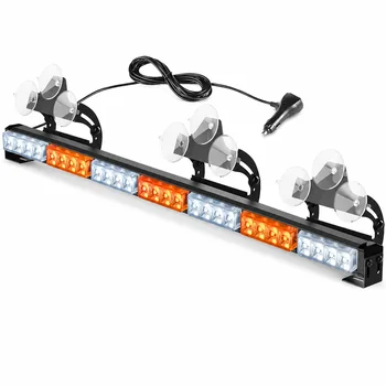 Nilight 35" LED Traffic Advisor Strobe Light Bag Lights on Trucks Police Cars 1