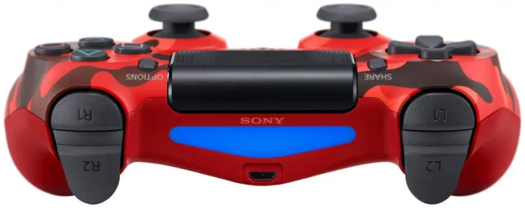 Topmøde Føderale aIDS Wireless Controller Sony Dualshock 4 For Ps4 "red Camouflage" - Gamepads -  AliExpress