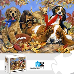 1000 - Piece Adorable Puppy Jigsaw Puzzle - Engaging Family Fun, Educational Toy, and Home Decor (1000pcs Cute Pet)