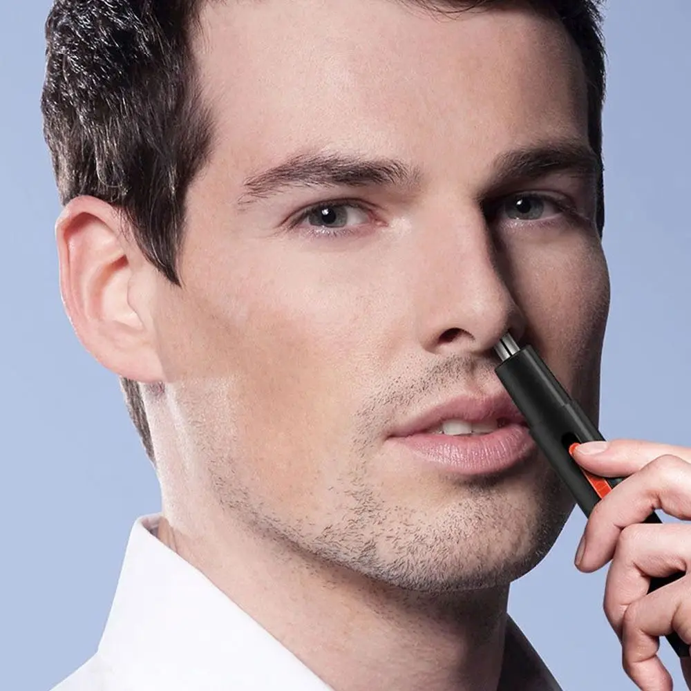 Electric Nose Hair Trimmer For Men USB Rechargeable Nose Hair Cleaner