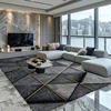 Modern Luxury Large Area Carpet Living Room Decoration Geometry Rug Non-slip Bedroom Lounge Rug Washable Balcony Kitchen Mat 4
