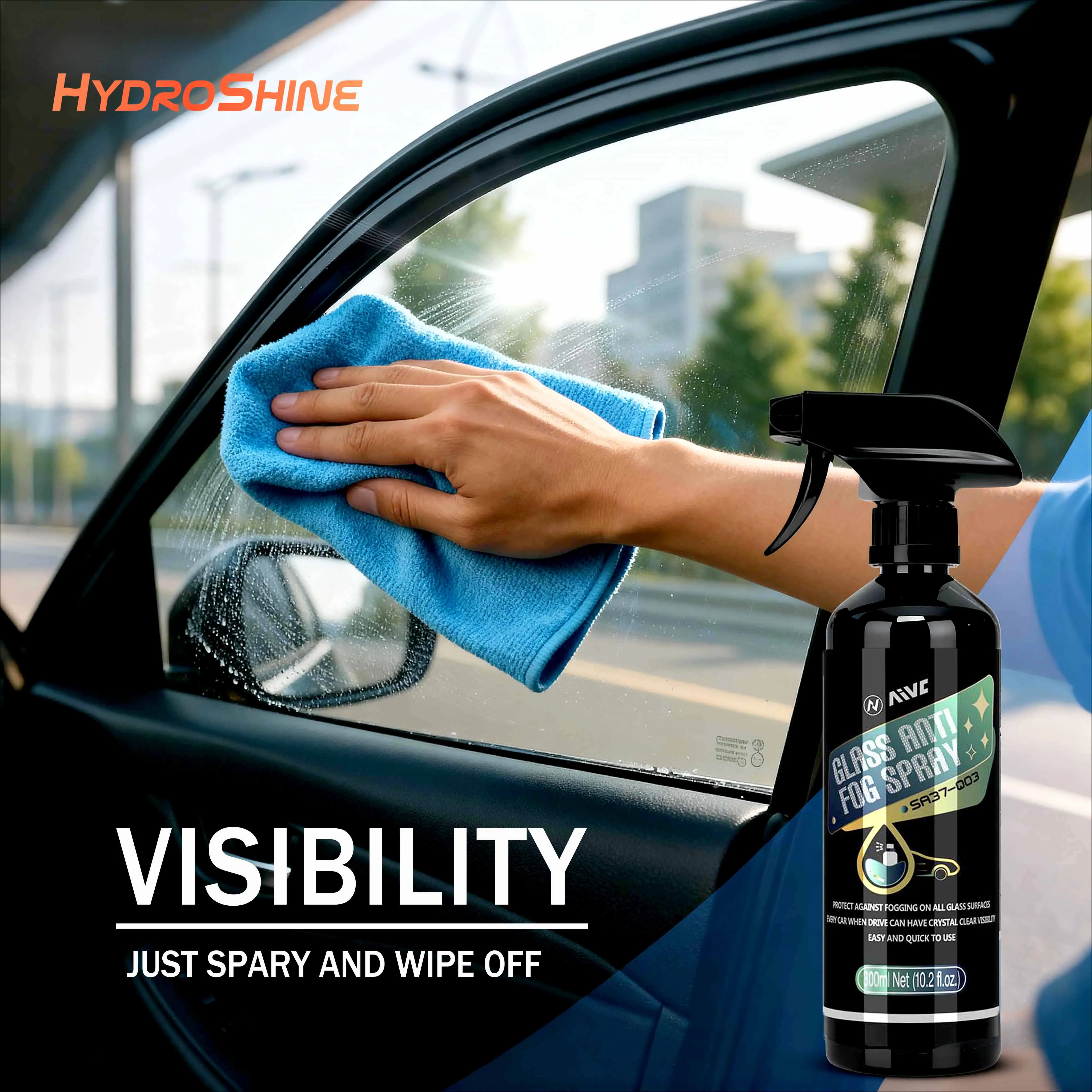 Glass Anti Fog Spray Car Window Long-lasting Effect Agent Car Care Defogging Products Auto Mirror Hydrophobic Coating Spray