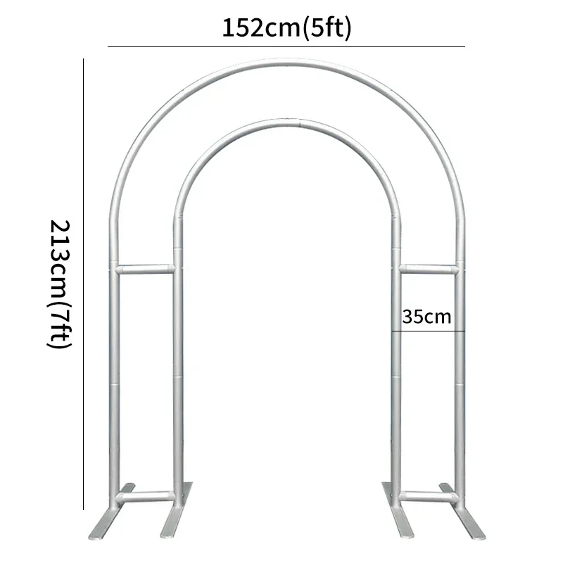 Open Arch Wall Shelf Backdrop Cover Design Balloon Arch Brackets Party Decoration for Birthday Baby Shower Wedding