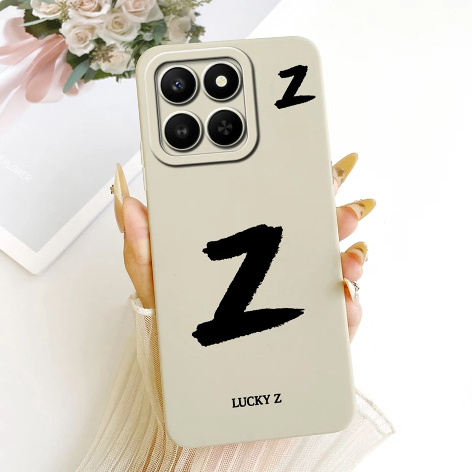 Chic Lucky Letters Soft TPU Phone Case in Light Green