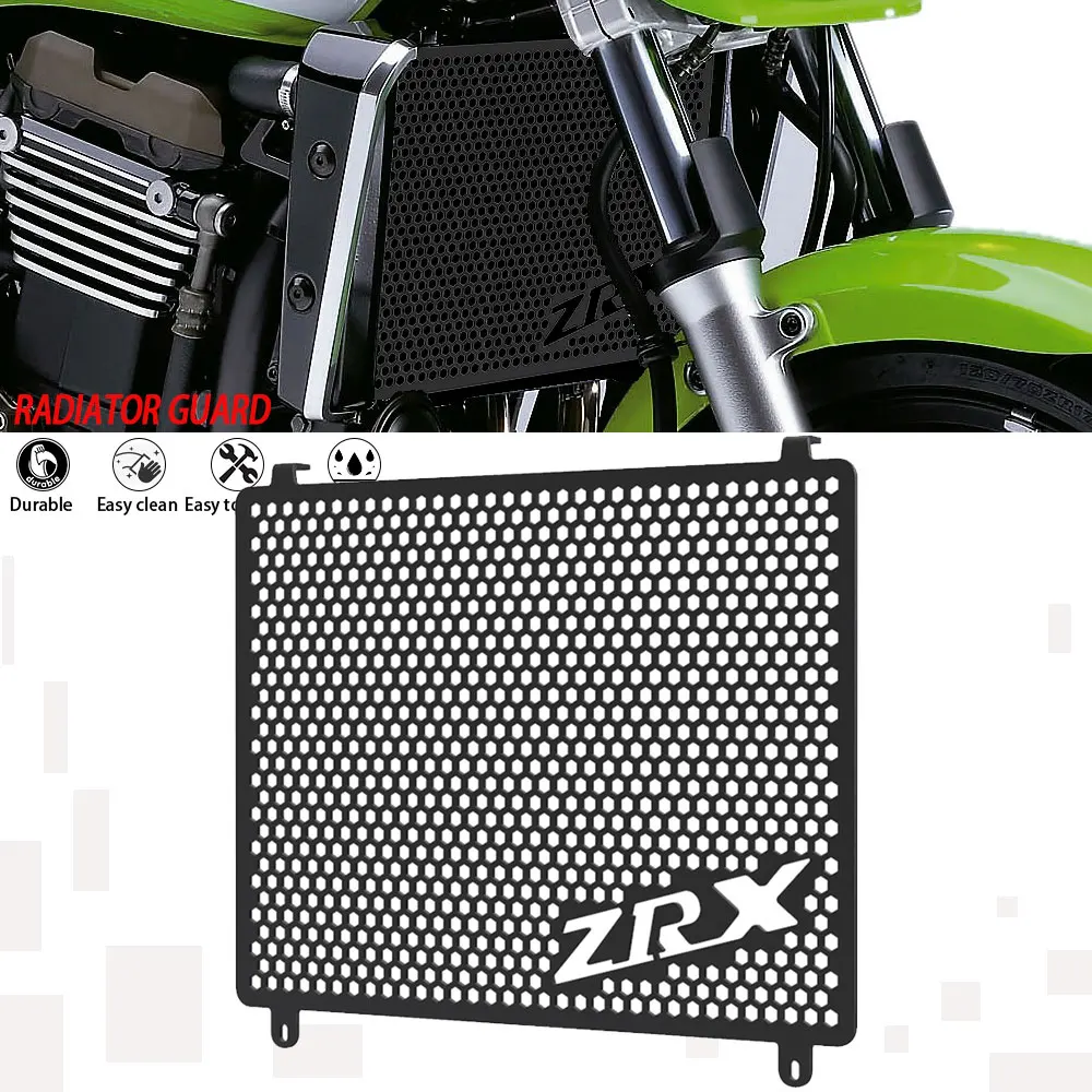 

Защитная крышка радиатора ZRX 1100 1200 R/S для мотоцикла Kawasaki ZRX1100 1997-2000 ZRX1200R 2001-2008 ZRX1200S 2001-2004