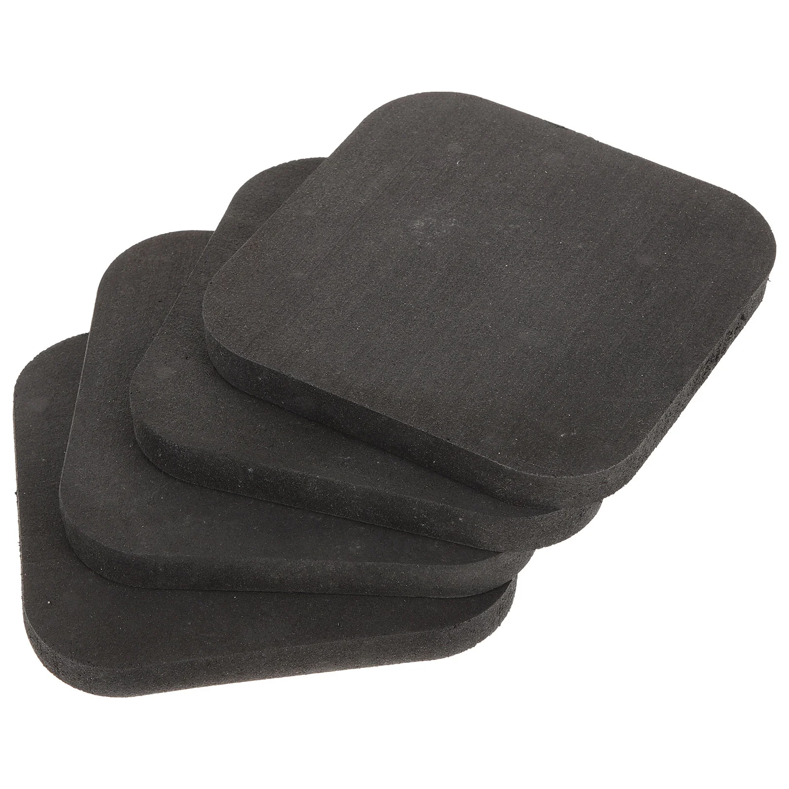 

4 Pcs Sound Insulation Mat Equipment Rubber Mats for Gym Workout Pads Floor Furniture Exercise under Treadmill Carpet Bike