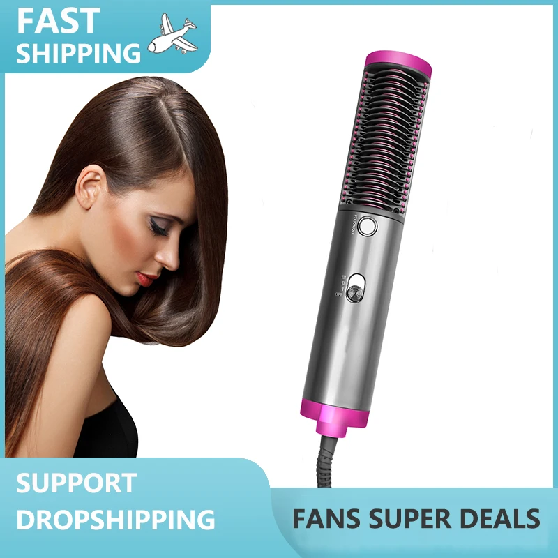 Ionic Professional Round Brushes Anti-Static Barrel Hair Blow Dryer Brush Ceramic Straightener Brush Salon Ionic Hair Brush