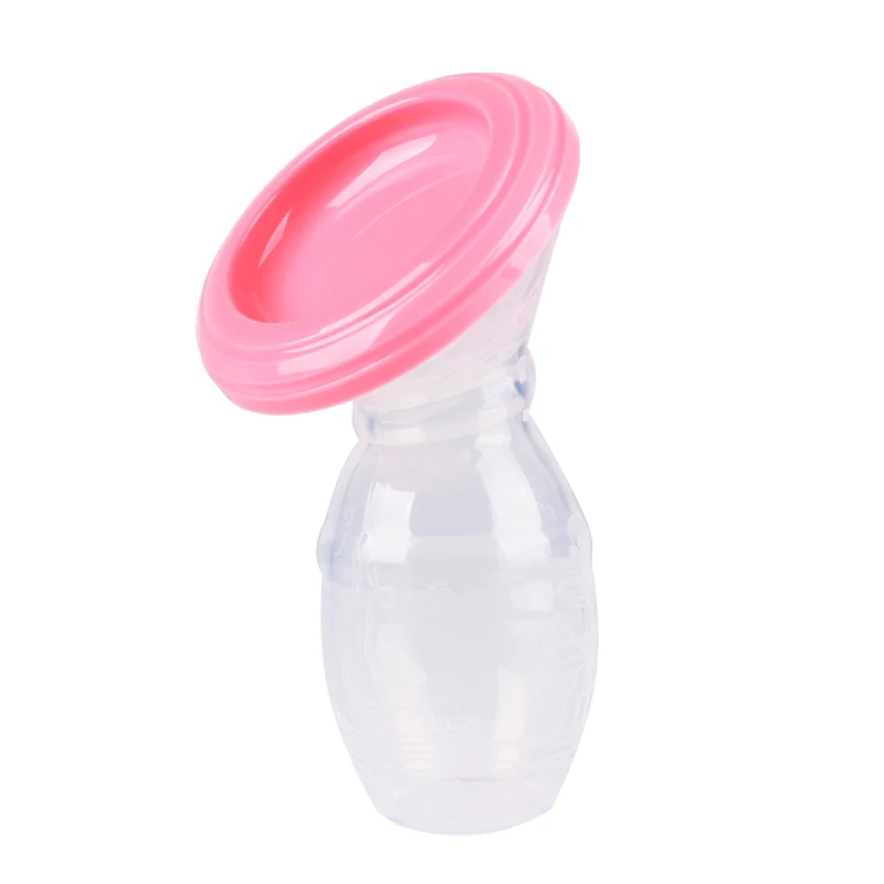Hot Sale Breast Collector Automatic Correction Baby Feeding Manual Breast Pump Partner Breastmilk Silicone Pump#232811