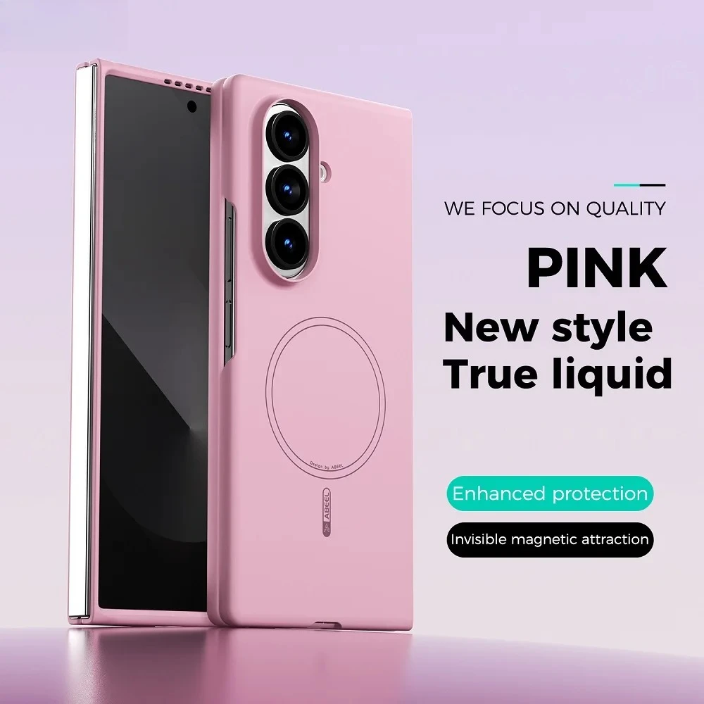 Enhanced Liquid Silicone Magnetic Phone Case - Shockproof Protective Cover with MagSafe Compatibility