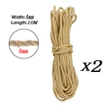4mm-Jute(10m)2PCS