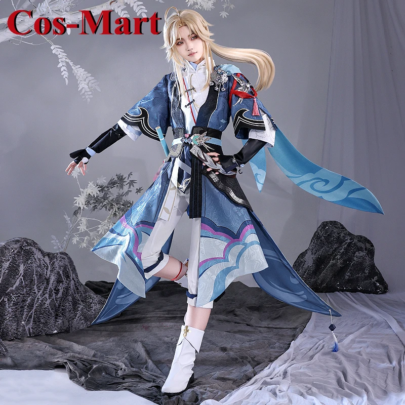 

Cos-Mart Game Honkai: Star Rail Yanqing Cosplay Costume Fashion Handsome Combat Uniform Male Activity Party Role Play Clothing