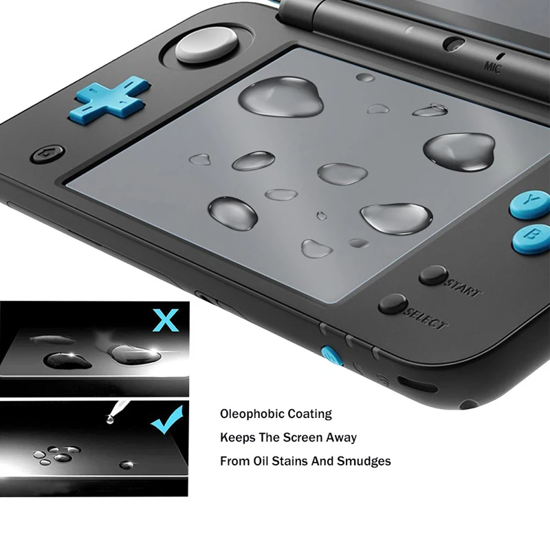 Tempered Glass Screen Protector for Nintendo 2DS XL
