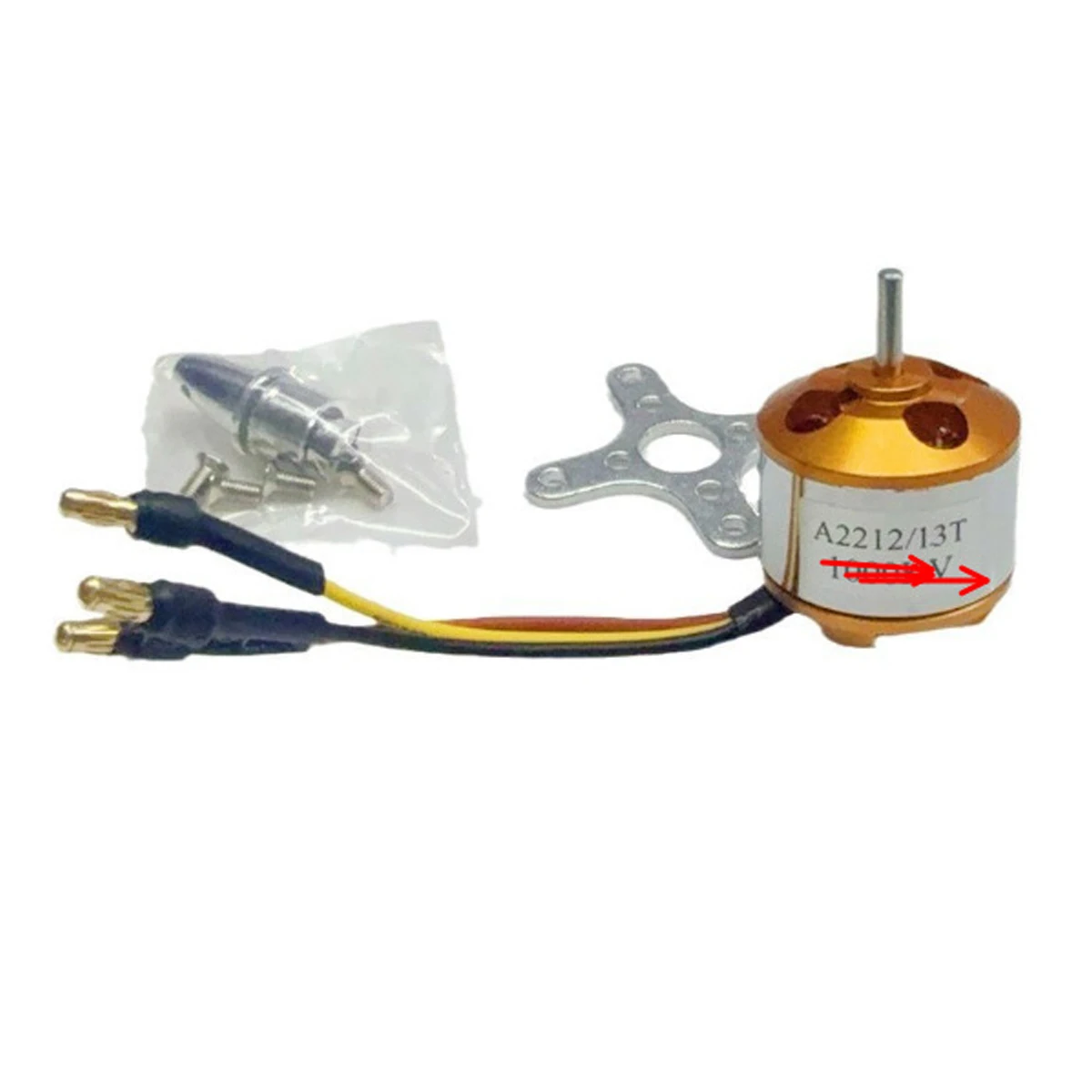 Moteur Brushless Drone 2200KV-3500KV avec prise ou seul