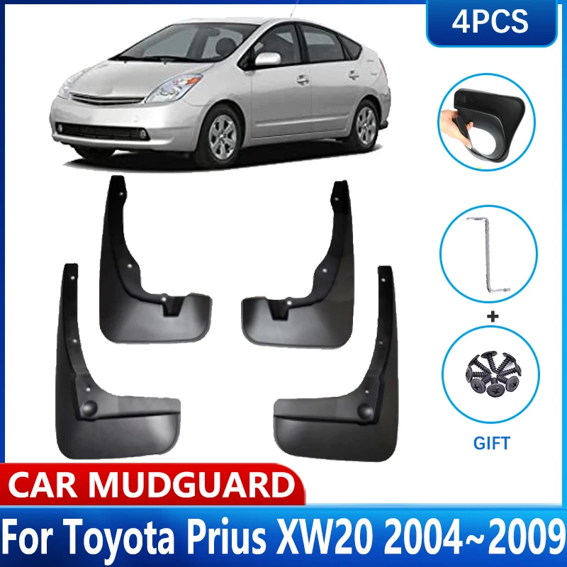 

For Toyota Prius XW20 2004~2009 Hatch 4x Car MudFlaps Mud Flaps Fender Guards Splash Front Rear Wheel Mudguards Auto Accessories