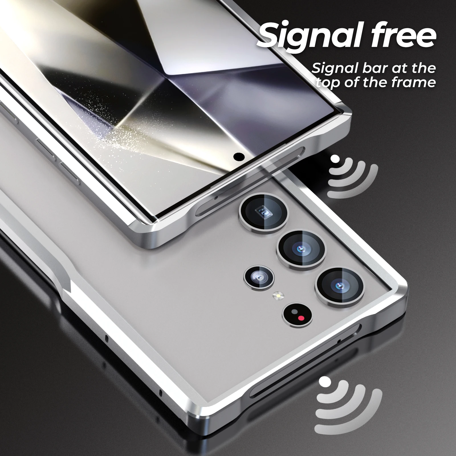 Luxury Original Metal Bumper Case – Lightweight Aluminum Alloy Shockproof Cover