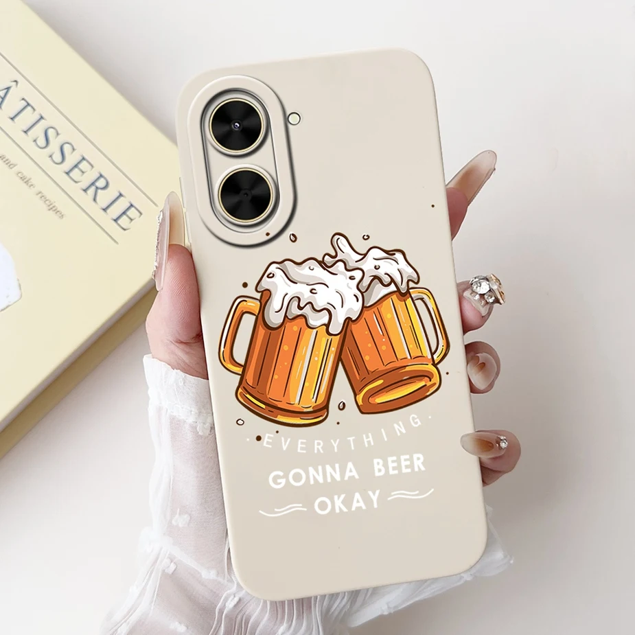 Cute Fashion Cartoon Matte Soft TPU Phone Case - Universal for Xiaomi Redmi and Poco Series