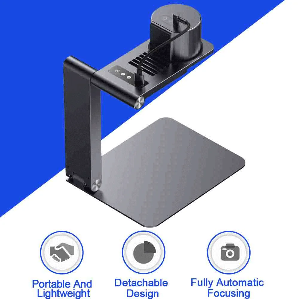 

DIY Logo Mark Engraver Wood Marker Foldable Mini Laser Marking Machine Engraving Machine Laser Pecker Pro