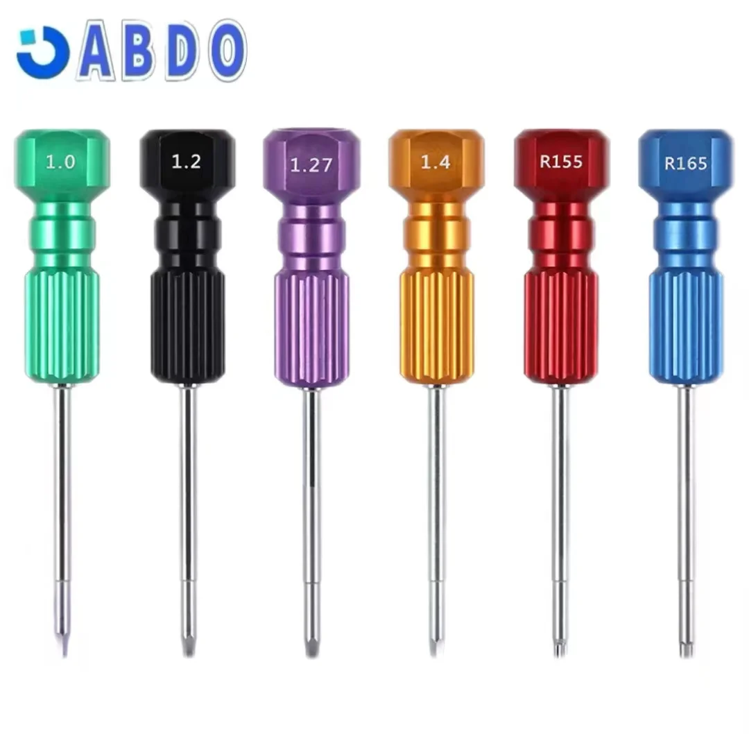 

Dentist Dental Implant Screw Driver Stainless Steel Micro Screwdriver with Handle for Implants Drilling Tool Dentist Instrument